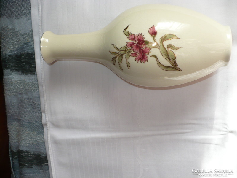 Öblös Zsolnay váza