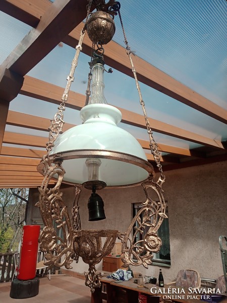 A beautiful Art Nouveau chandelier