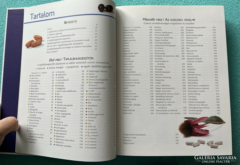 Vitamins, herbs, minerals book