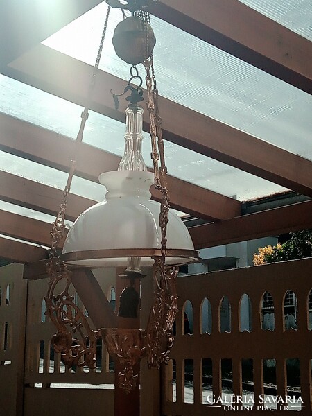 A beautiful Art Nouveau chandelier