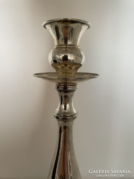 800 silver candle holder