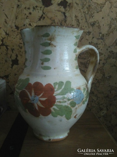 Antique ceramic jug