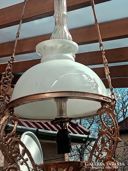 A beautiful Art Nouveau chandelier