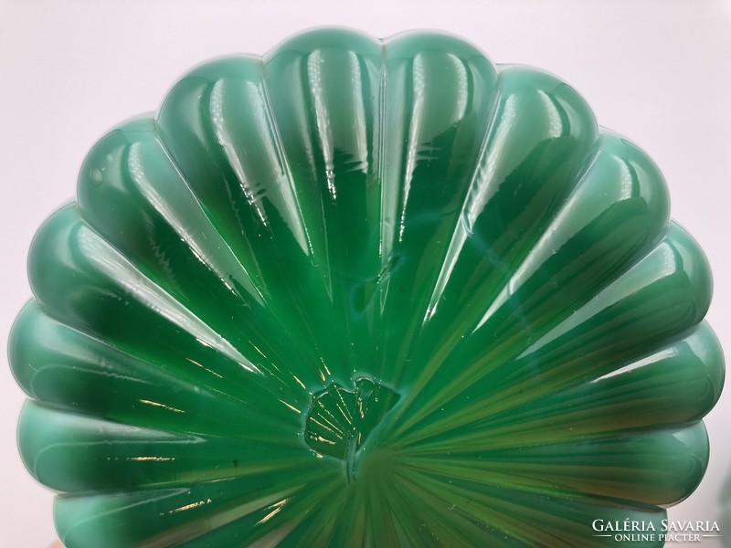 Curt schlevogt Czech malachite jewelry holder