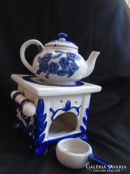 Igazi kuriózum táborozó tea főző? kis hibával hibát fotóztam  porcelán nem kerámia