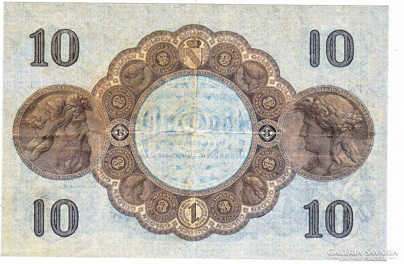 Német államok 10 gulden /német forint / 1870 REPLIKA