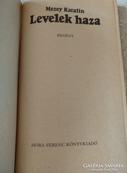Mezey Katalin: Levelek haza, Ajánljon!
