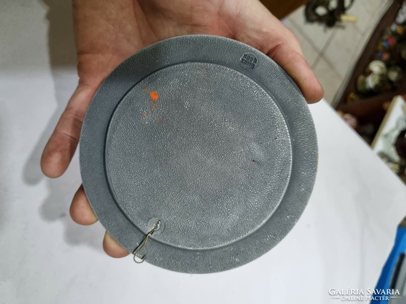 Old metal wall plate
