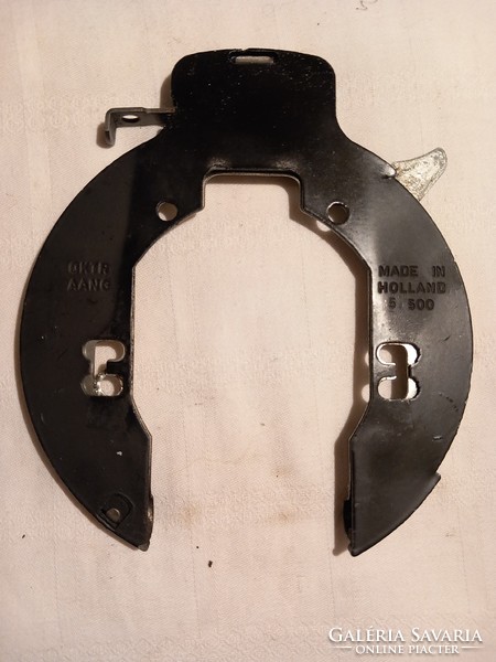 Retro Dutch bicycle lock, lock