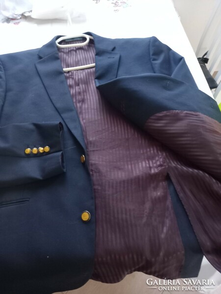 Dark blue ferfi jacket l