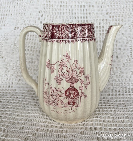 Copeland earthenware jug without lid
