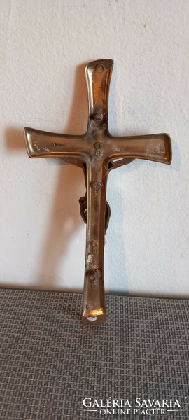 Art Nouveau style crucifixion cross. Negotiable!