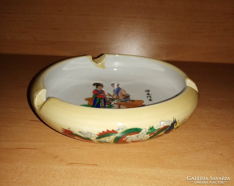 Kínai porcelán hamutál 13,5 cm (5/d)