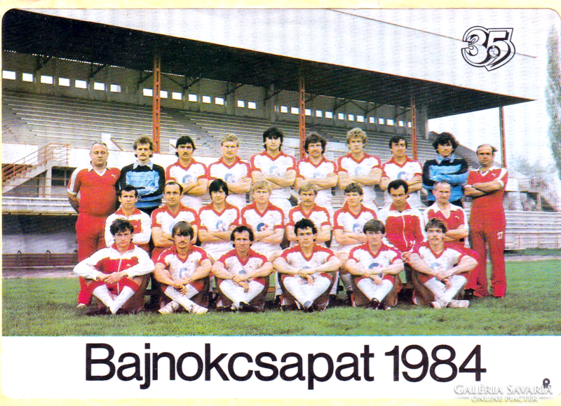 Bajnokcsapat 1984 - Sport matrica - 1 db