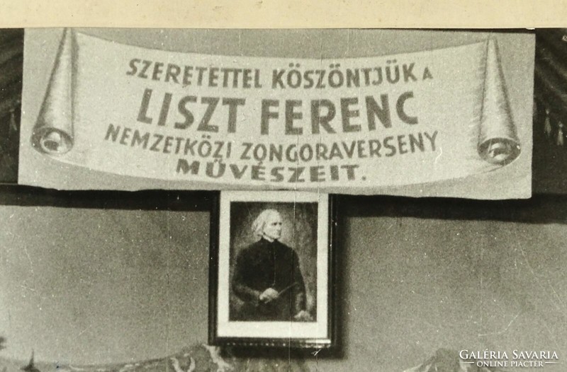 1M647 Liszt Ferenc nemzetközi zongoraverseny 1956 Szentes