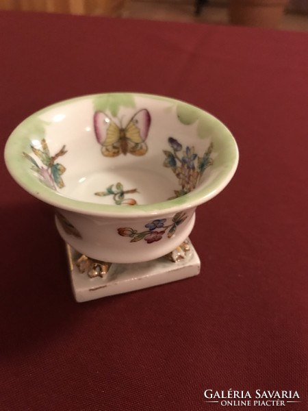 Mini Herend pedestal vase is Victorian