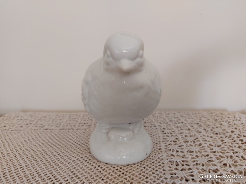 Húsvéti porcelán fehér csirke dekorációs kaspó váza