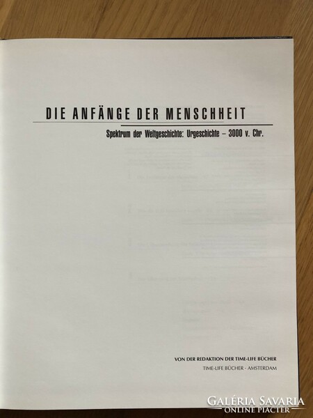 Spektrum - die anfänge der menschheit - (The Beginnings of Mankind) is a book in German