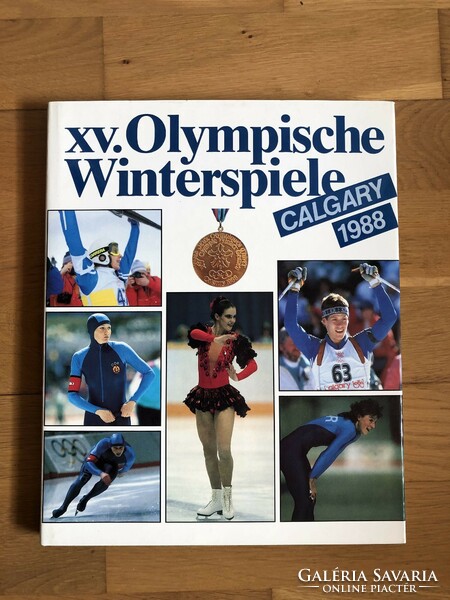 Xv. Olympische winterspiele (Winter Olympics) - Calgary 1988 - Book in German