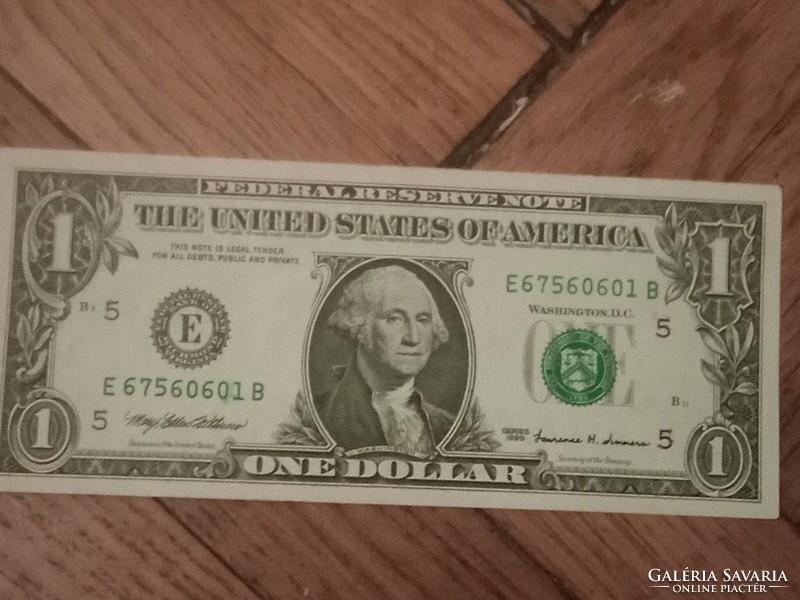 1 US dollar unc 