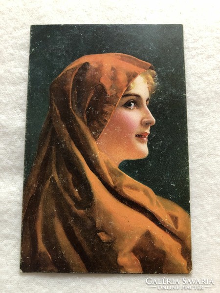 Antique, old Stengel postcard - post clean -5.