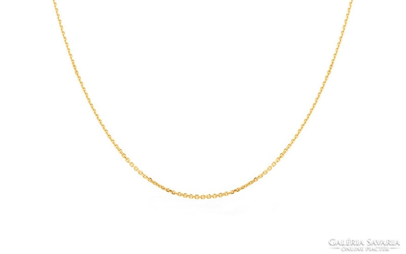 14K gold necklace 42 cm long, 1.30Gr