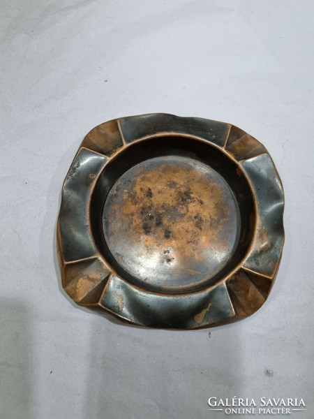 Industrial copper ashtray