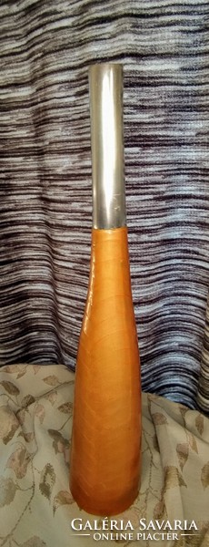Retro aluminum fiber vase