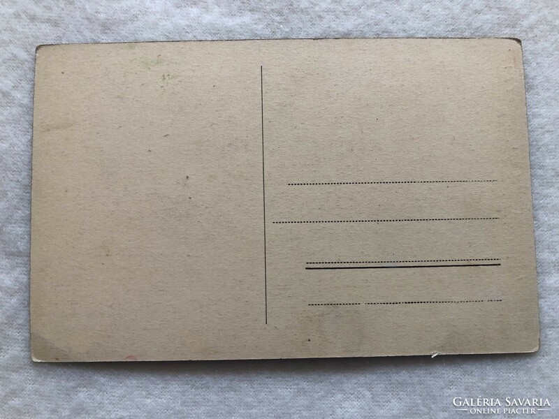 Antik, régi képeslap  - Postatiszta                               -5.