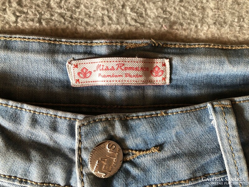 Miss Romance Jeans rövid farmernadrág