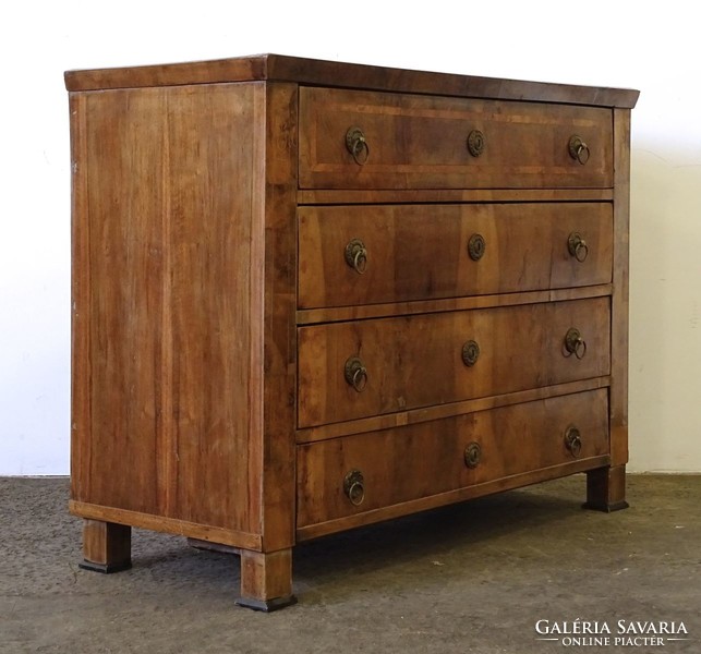 1M673 antique Biedermeier chest of drawers with four drawers