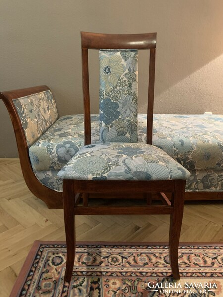 2 db gyönyörű restaurált bieder szék