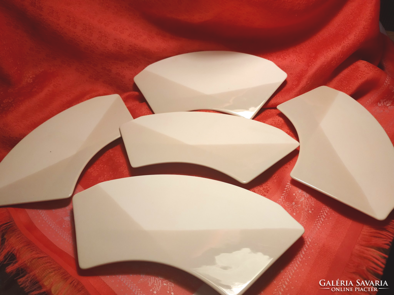5 darabos dizájn porcelán edényalátét