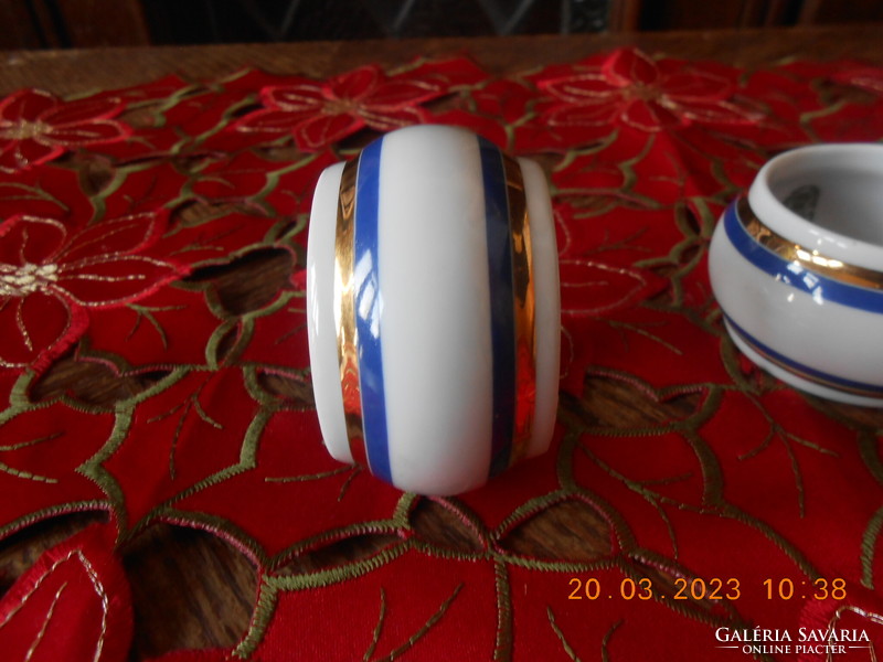 Zsolnay porcelain napkin ring