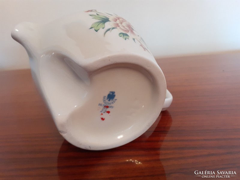 Retro Hollóházi kotyogós kávéfőző régi porcelán kiöntő