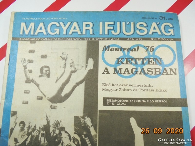 Régi retro újság - Magyar Ifjúság - 1976. július 30. - Születésnapra ajándék