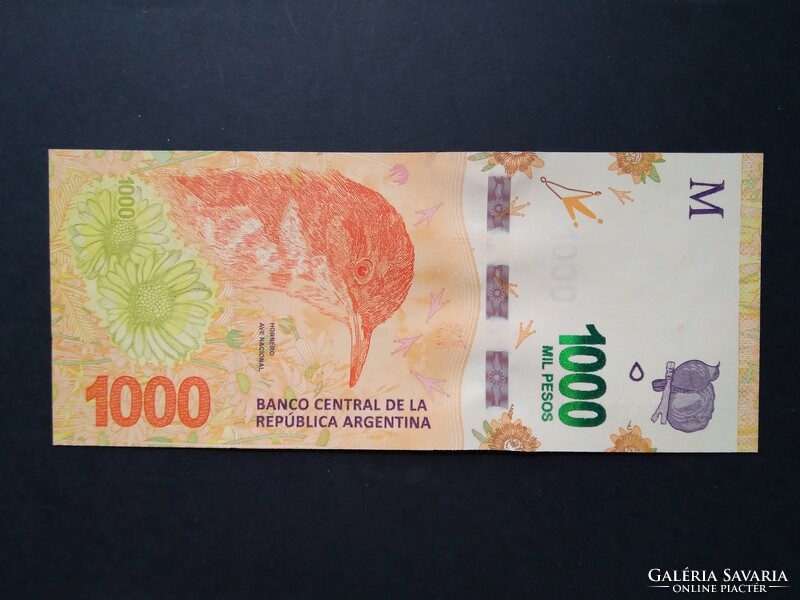 Argentína 1000 Pesos 2019 Unc-