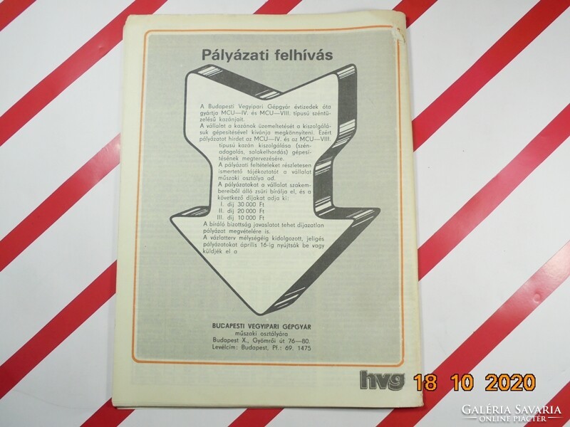 Hvg newspaper - February 18, 1984 - As a birthday present