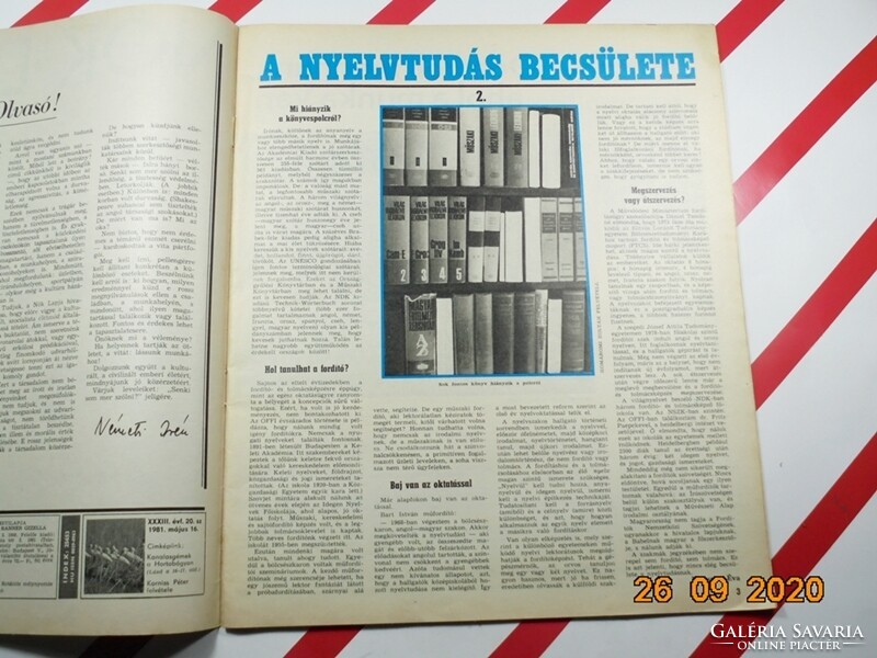 Régi retro újság - Nők lapja - 1981. május 16. - Születésnapra ajándék