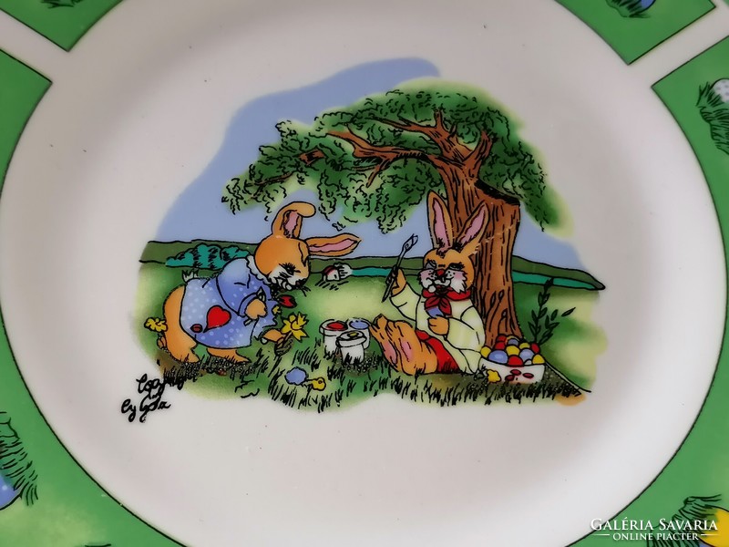 Bunny tableware for Easter