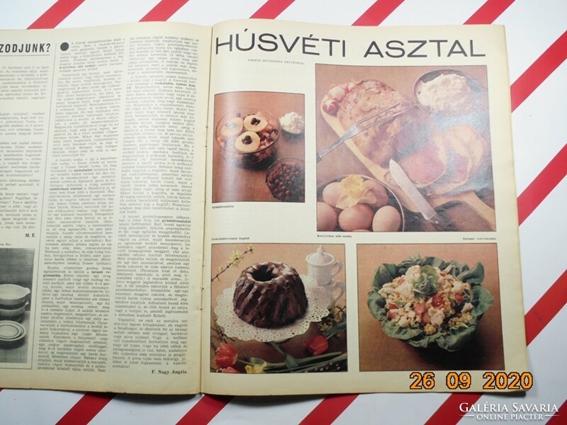 Régi retro újság - Nők lapja - 1980. március 22. - Születésnapra ajándék