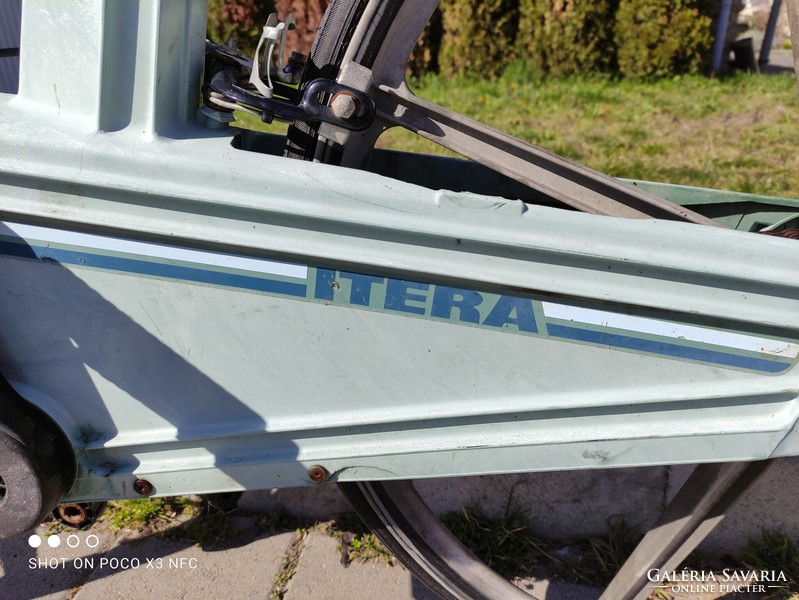 Retro ITERA  Volvo plasztik műanyag kerékpár 1982 -1985 Svédország különleges bicikli
