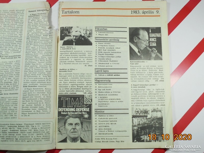 Hvg newspaper - April 9, 1983 - As a birthday present