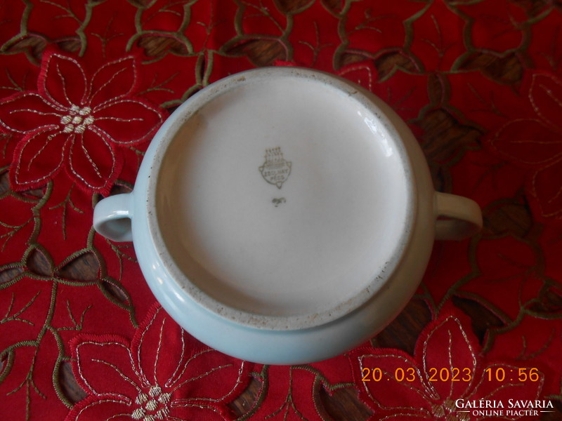 Zsolnay porcelain, antique sugar bowl