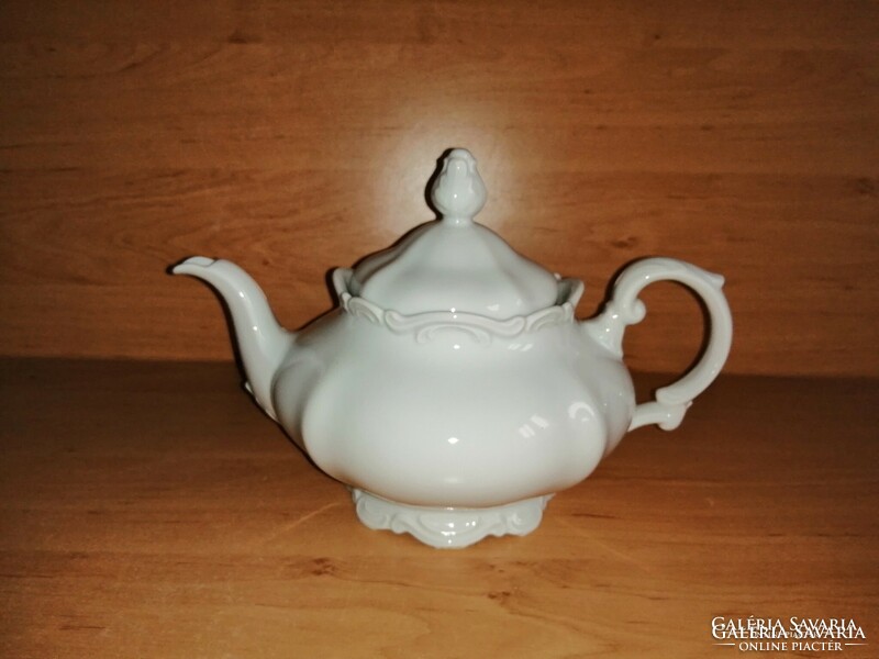 Antik számozott porcelán tea kiöntő (K)