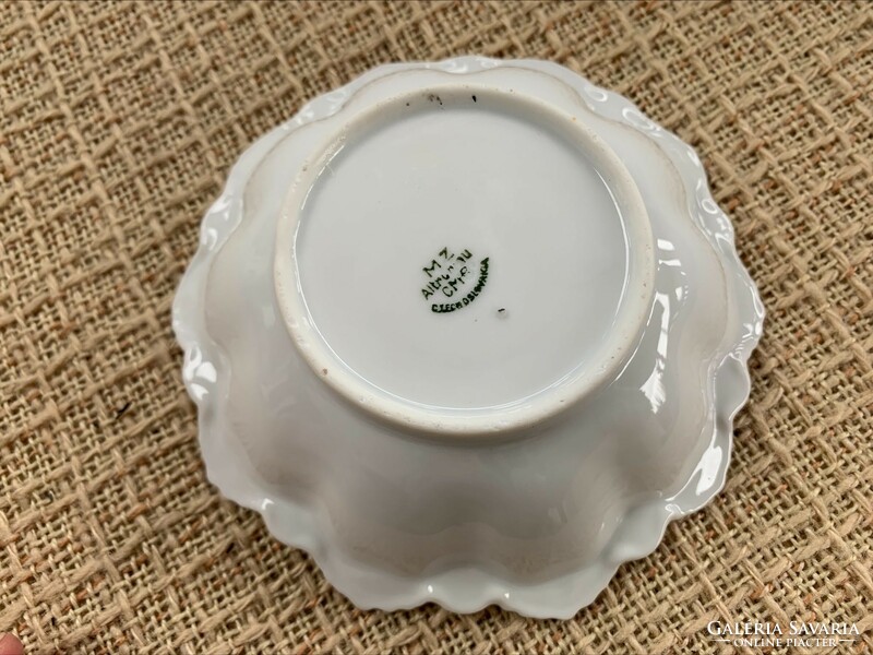 MZ Altrohlau rózsás kis porcelán tálka 1909-1922.