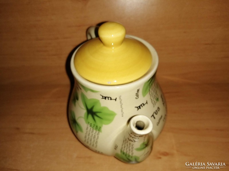 Ceramic tea and coffee pot (5/k)