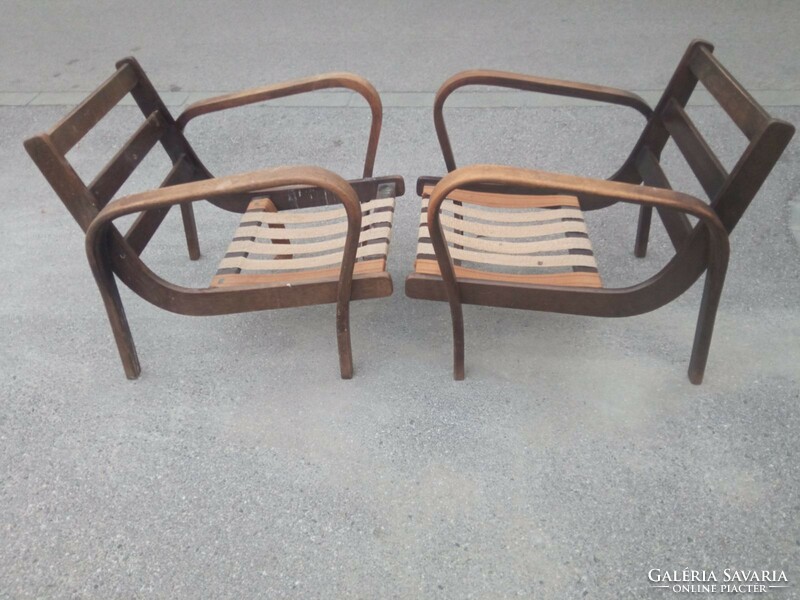 Pair of mid-century armchairs, kozelka & kropacek