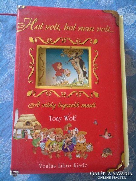 Where It Was Where It Was Not, 12 classic fairy tales with drawings by tony wolf, storybook, negotiable