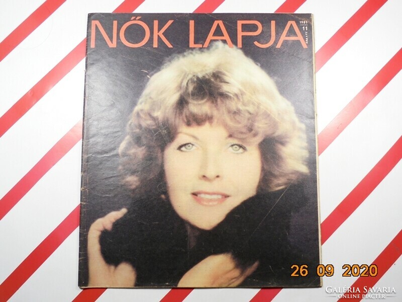 Régi retro újság - Nők lapja - 1981. március 14. - Születésnapra ajándék